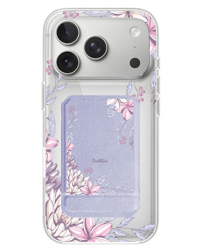 iPhone Magnetic Multifold Wallet - Dahlia