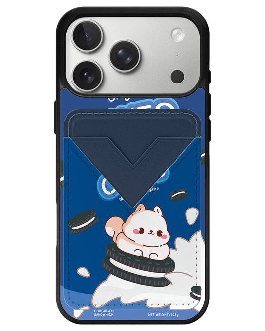 iPhone Avant Wallet Case - Oweo Dog