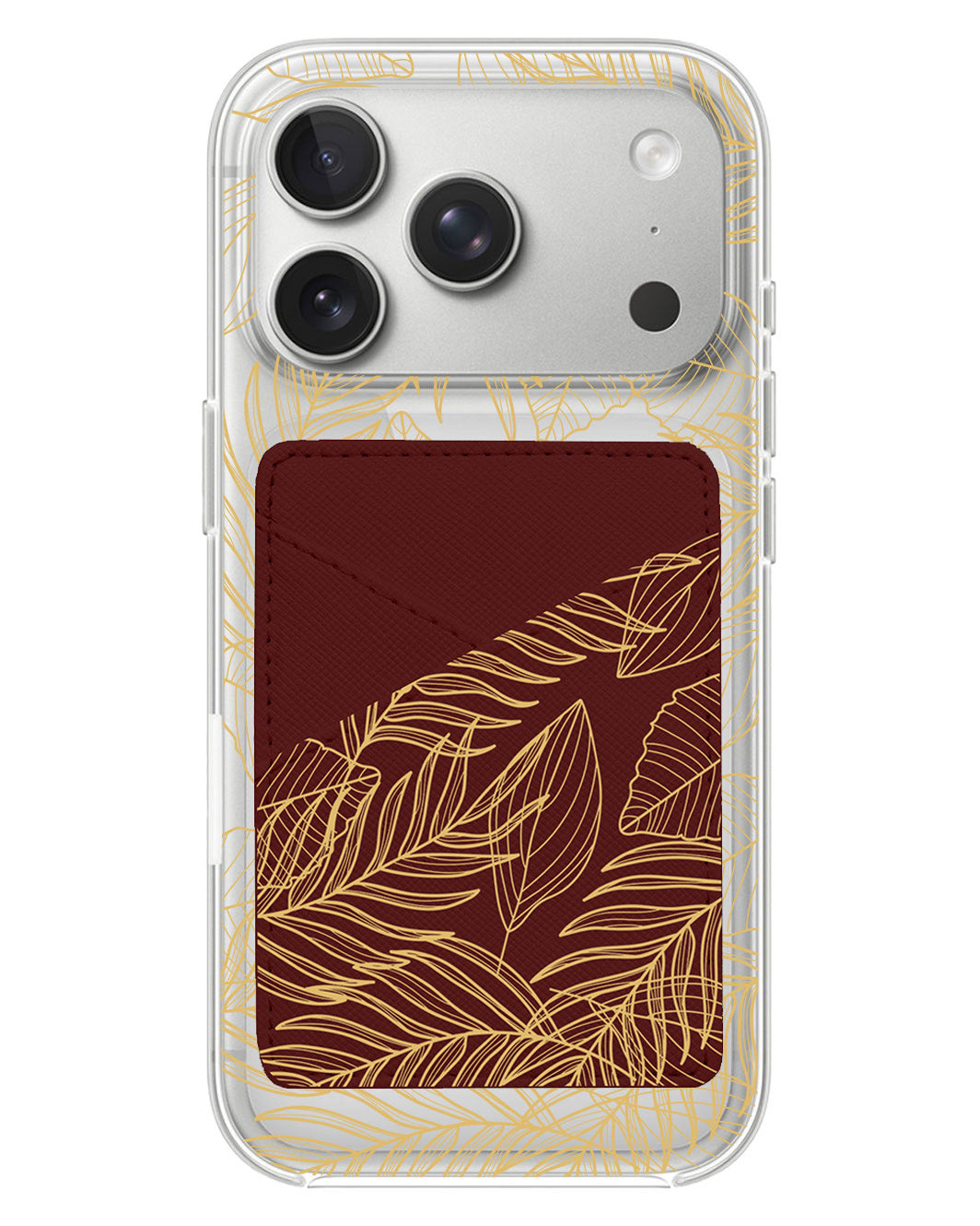 iPhone Phone Wallet Case - Sketchy Tropical 1.0