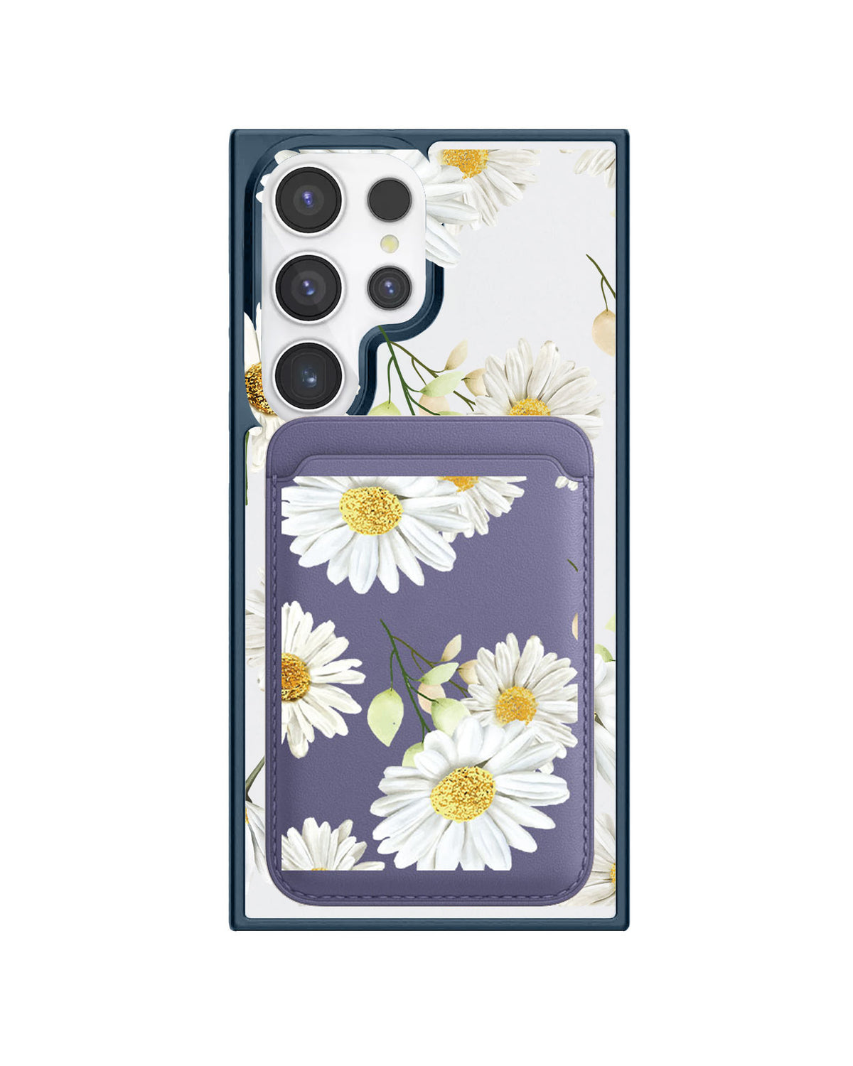 Android Magnetic Wallet Case - October Chrysanthemum