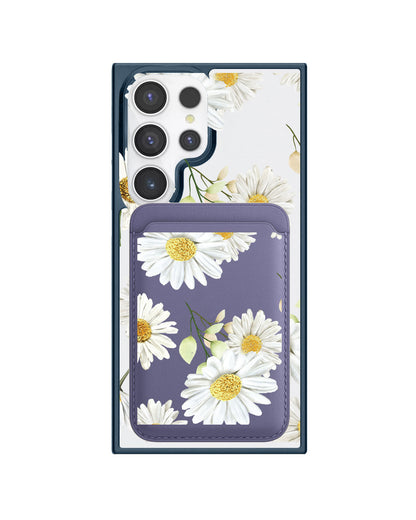 Android Magnetic Wallet Case - October Chrysanthemum