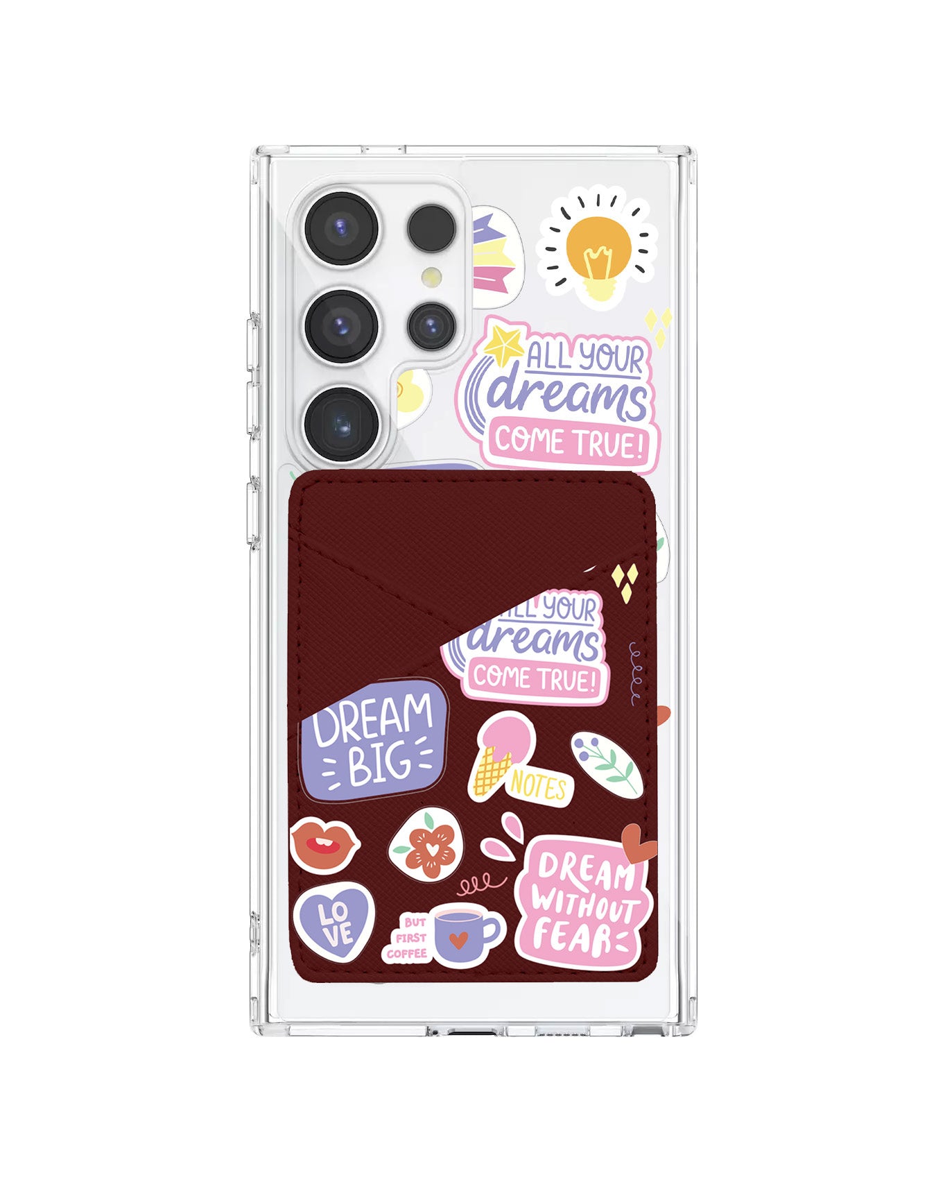 Android Phone Wallet Case - Dream Sticker Pack