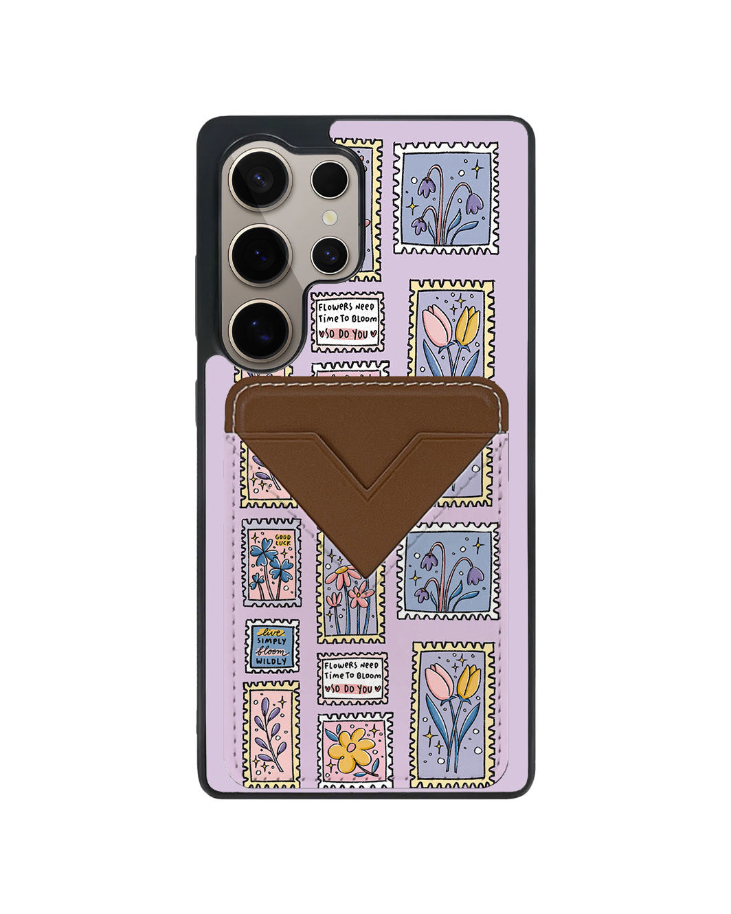 Android Avant Wallet Case - Time to Bloom