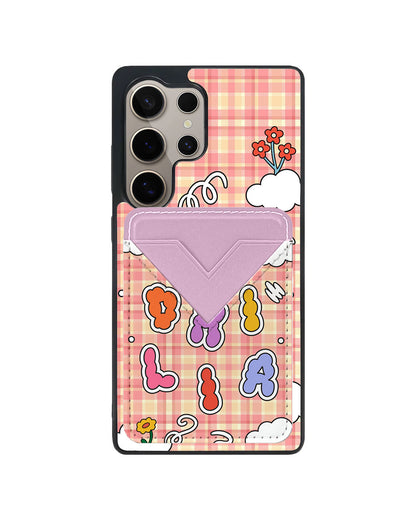 Android Avant Wallet Case - Adorable Monogram 6.0