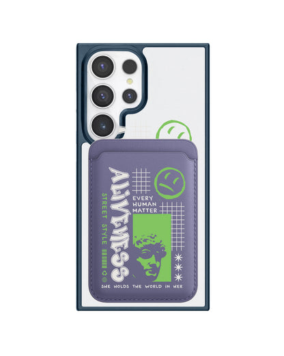 Android Magnetic Wallet Case - Alive