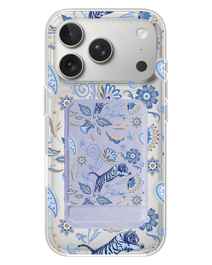 iPhone Magnetic Multifold Wallet - Tiger & Floral 1.0
