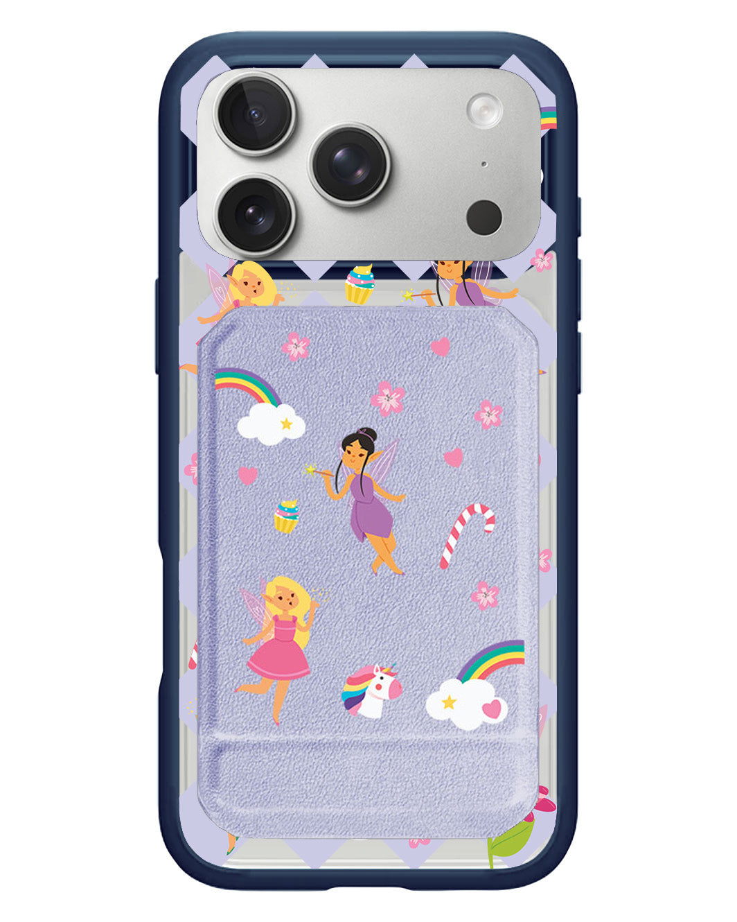 iPhone Magnetic Multifold Wallet - Tiny Fairy
