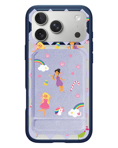 iPhone Magnetic Multifold Wallet - Tiny Fairy
