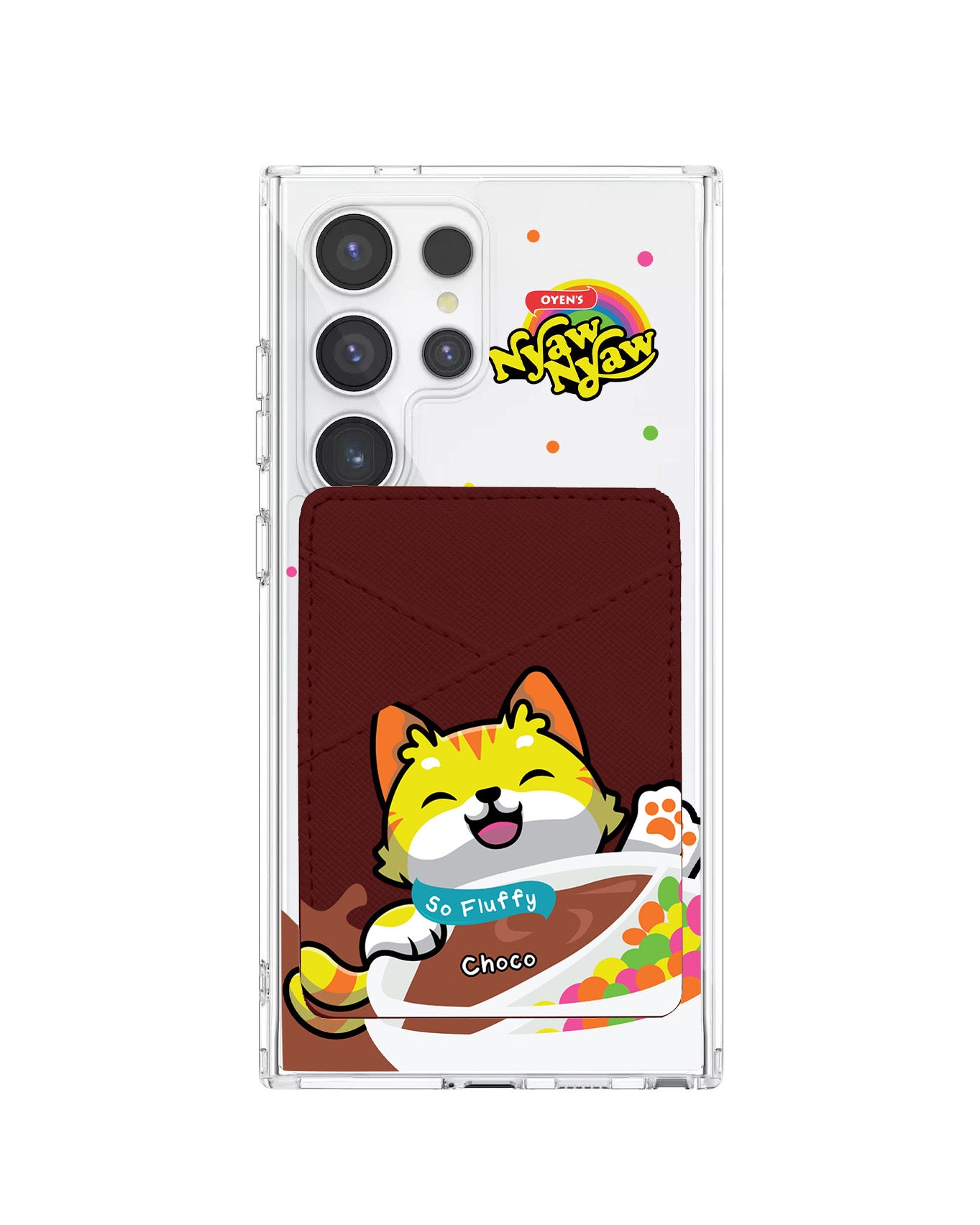 Android Phone Wallet Case - Nyawnyaw