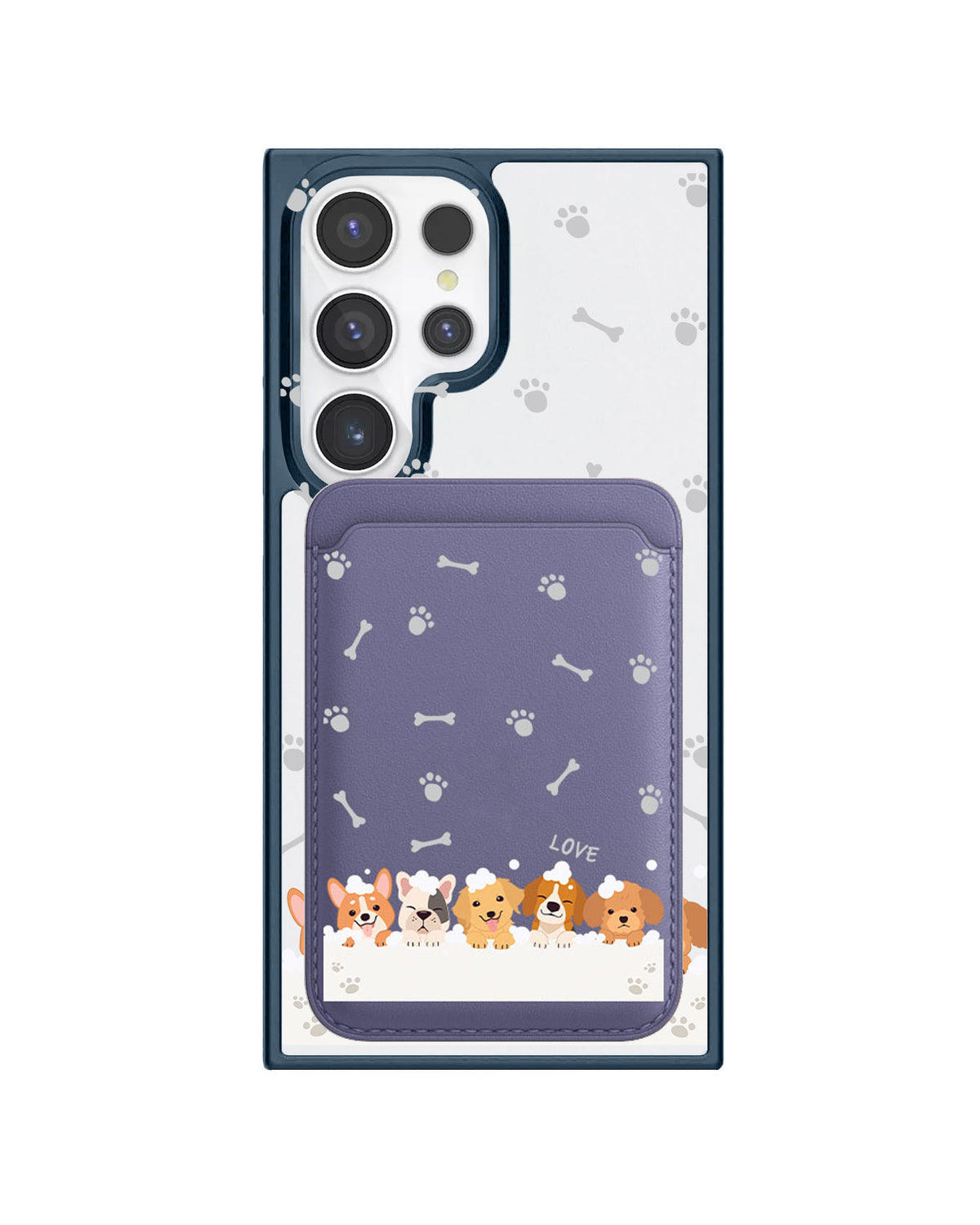 Android Magnetic Wallet Case - Ruff Family 2.0