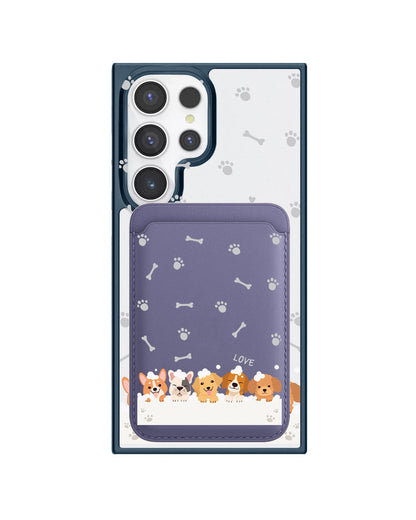 Android Magnetic Wallet Case - Ruff Family 2.0