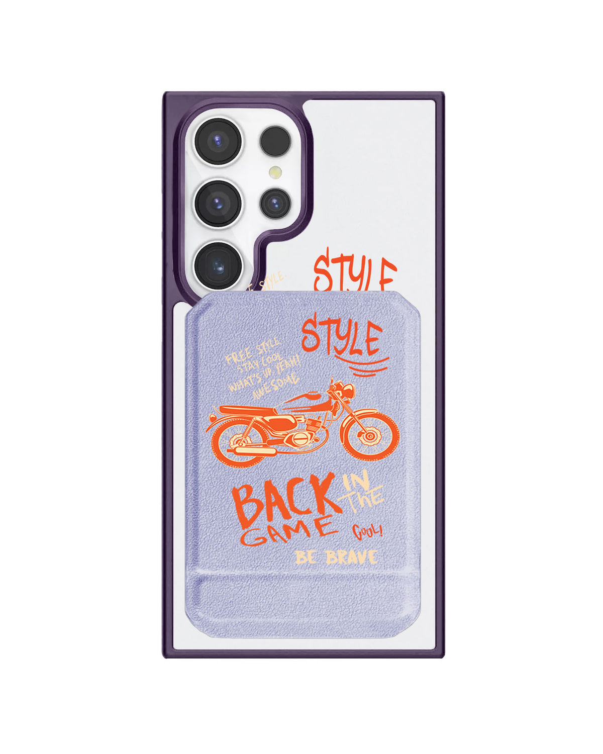 Android Magnetic Multifold Wallet - Back In The Game