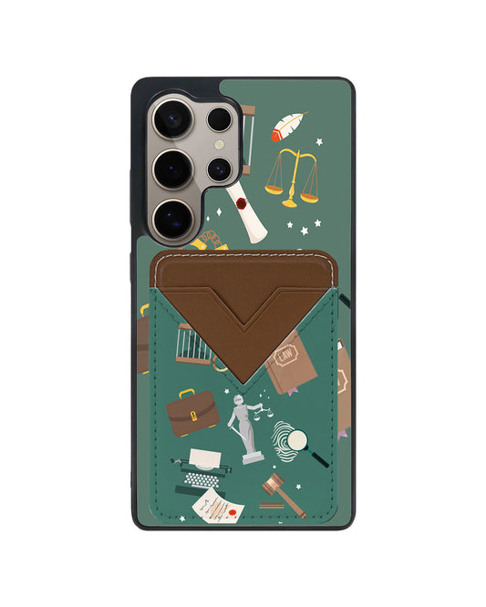 Android Avant Wallet Case - Lawyer