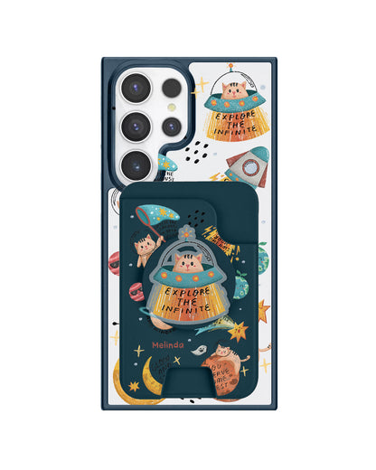 Android Magpop Wallet - Spaceship