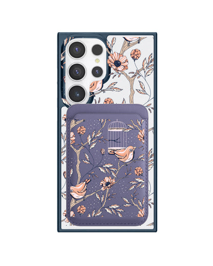 Android Magnetic Wallet Case - Lovebird 13.0