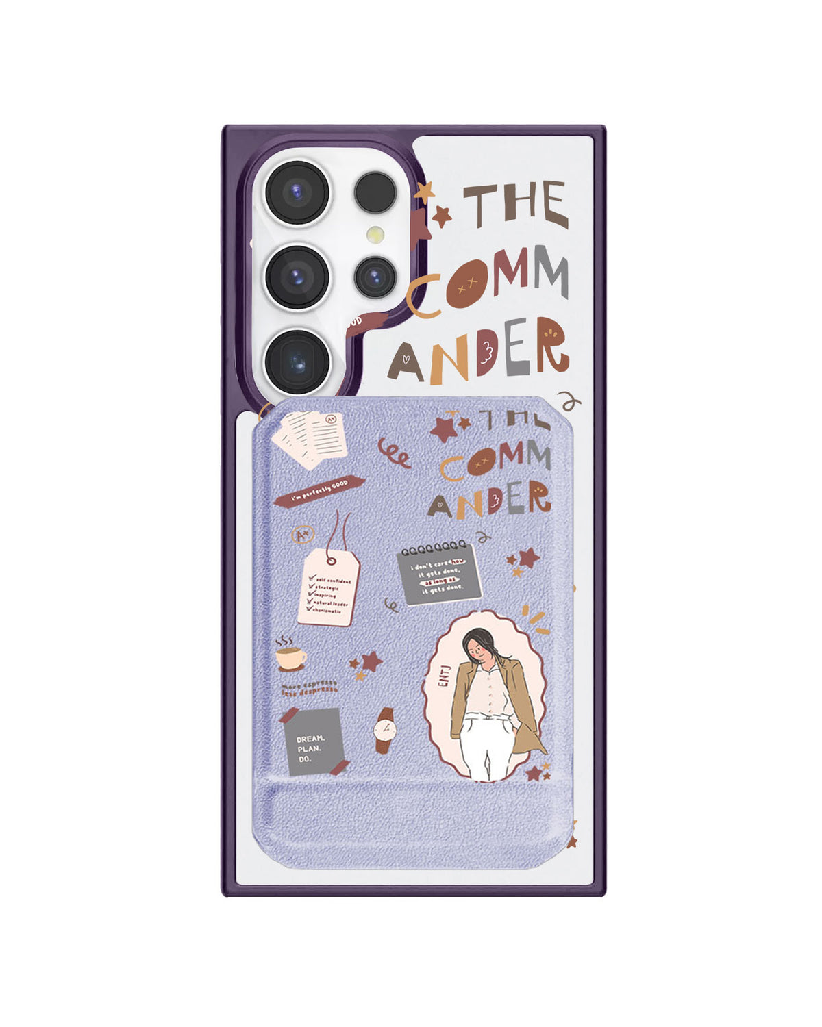 Android Magnetic Multifold Wallet - ENTJ