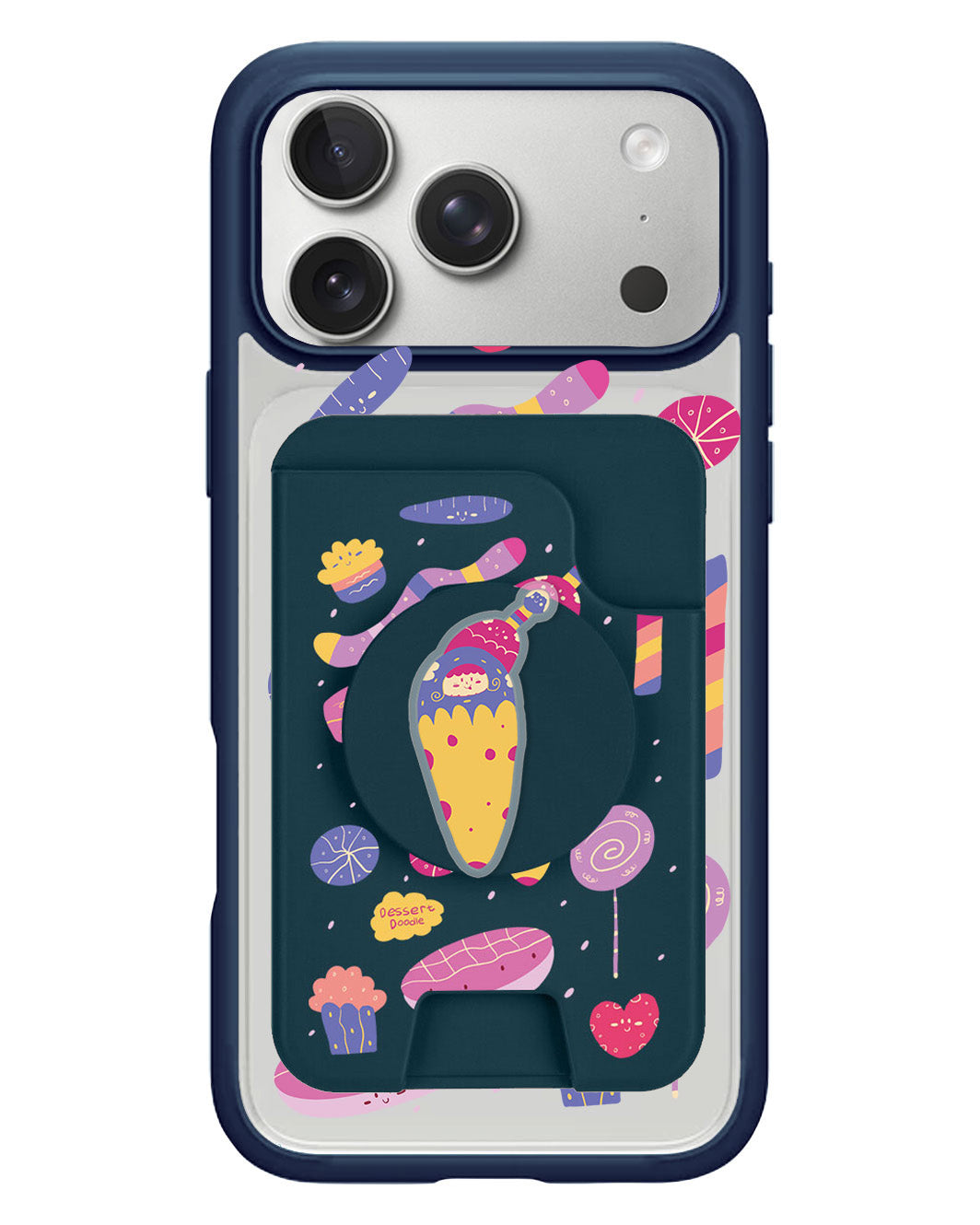 iPhone Magpop Wallet - Dessert Doodle