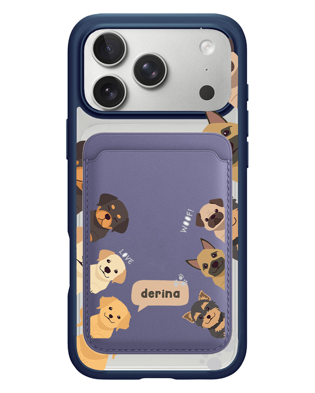 iPhone Magnetic Wallet Case - Ruff Family