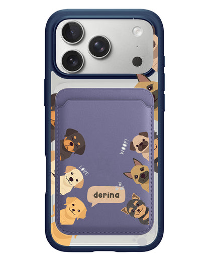 iPhone Magnetic Wallet Case - Ruff Family