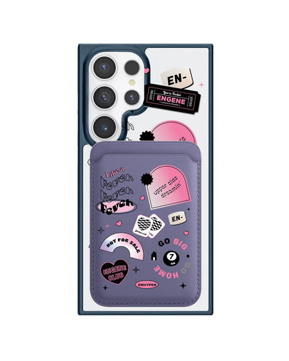 Android Magnetic Wallet Case - Enhyphen Sticker Pack