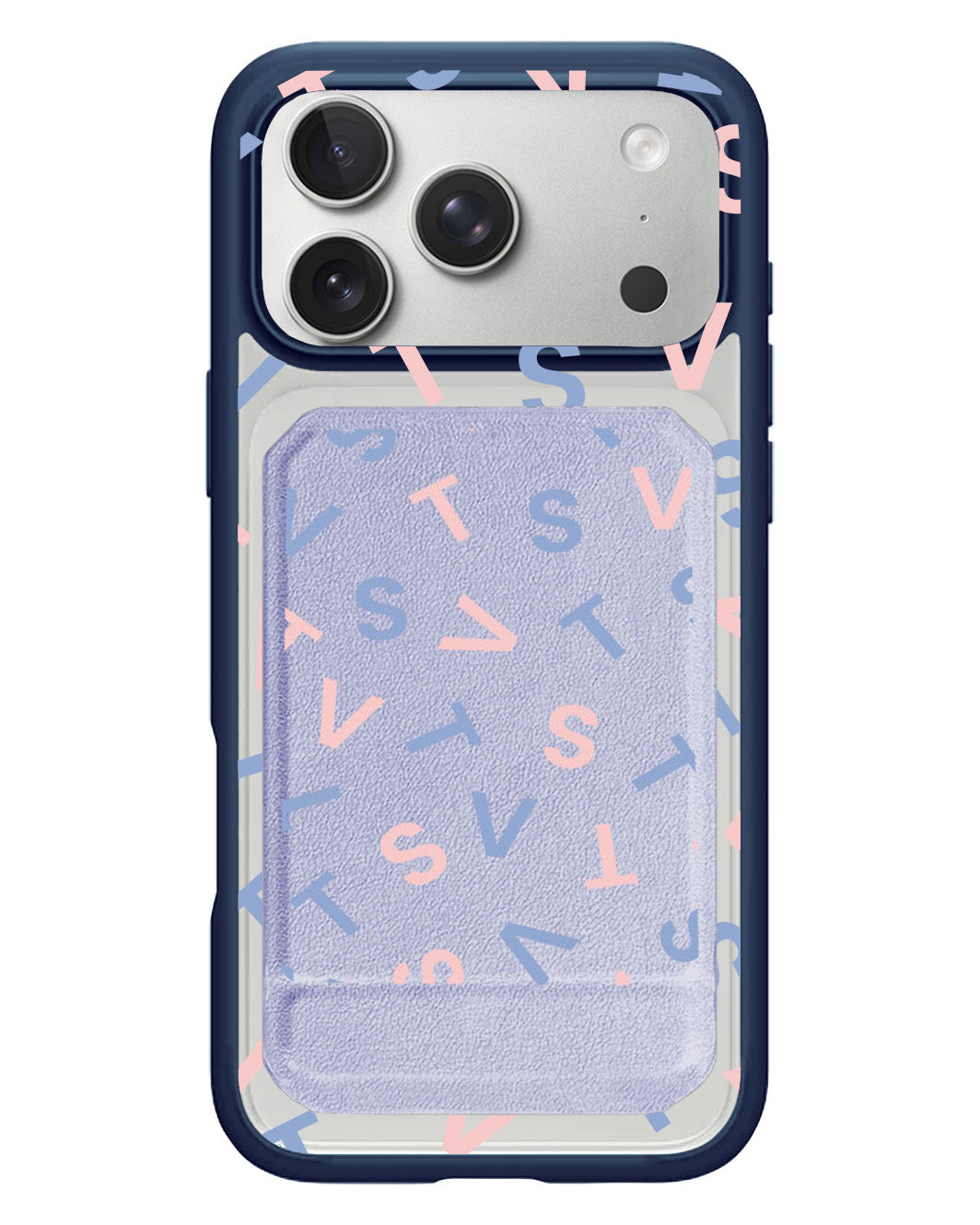iPhone Magnetic Multifold Wallet - Seventeen Monogram