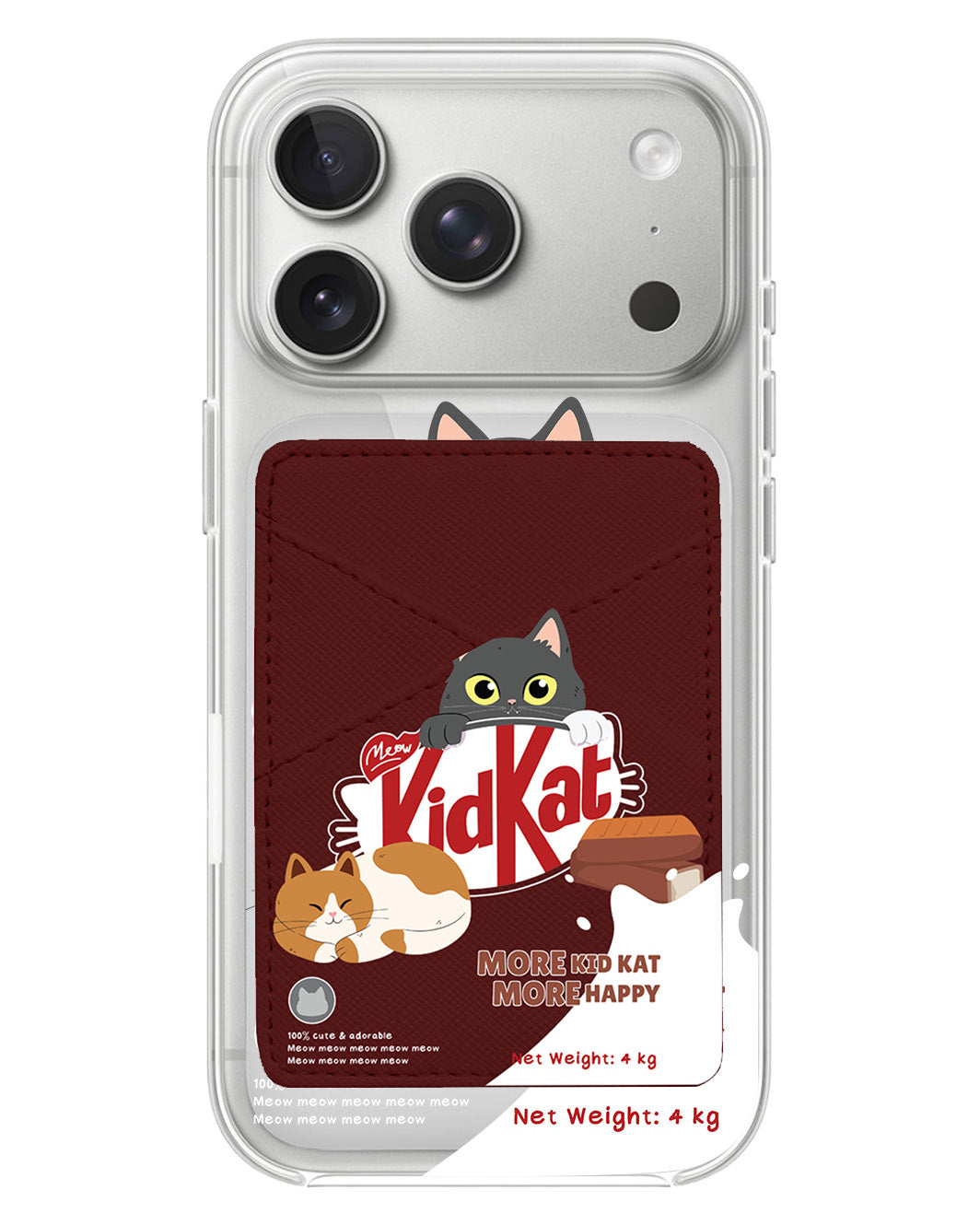 iPhone Phone Wallet Case - Kidkat