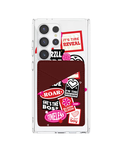 Android Phone Wallet Case - The Boyz Song Sticker Pack