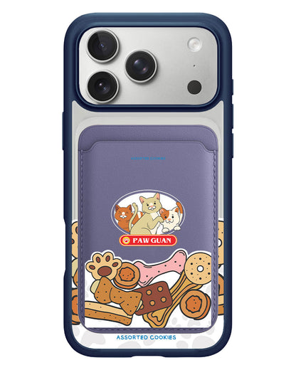 iPhone Magnetic Wallet Case - Pawguan Cat