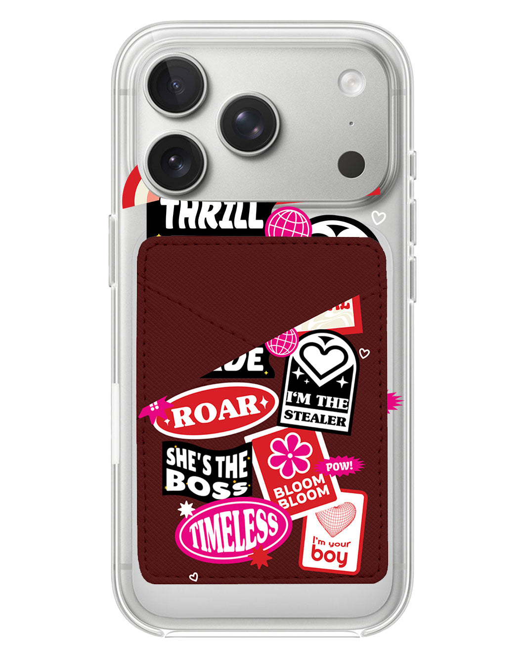 iPhone Phone Wallet Case - The Boyz Song Sticker Pack