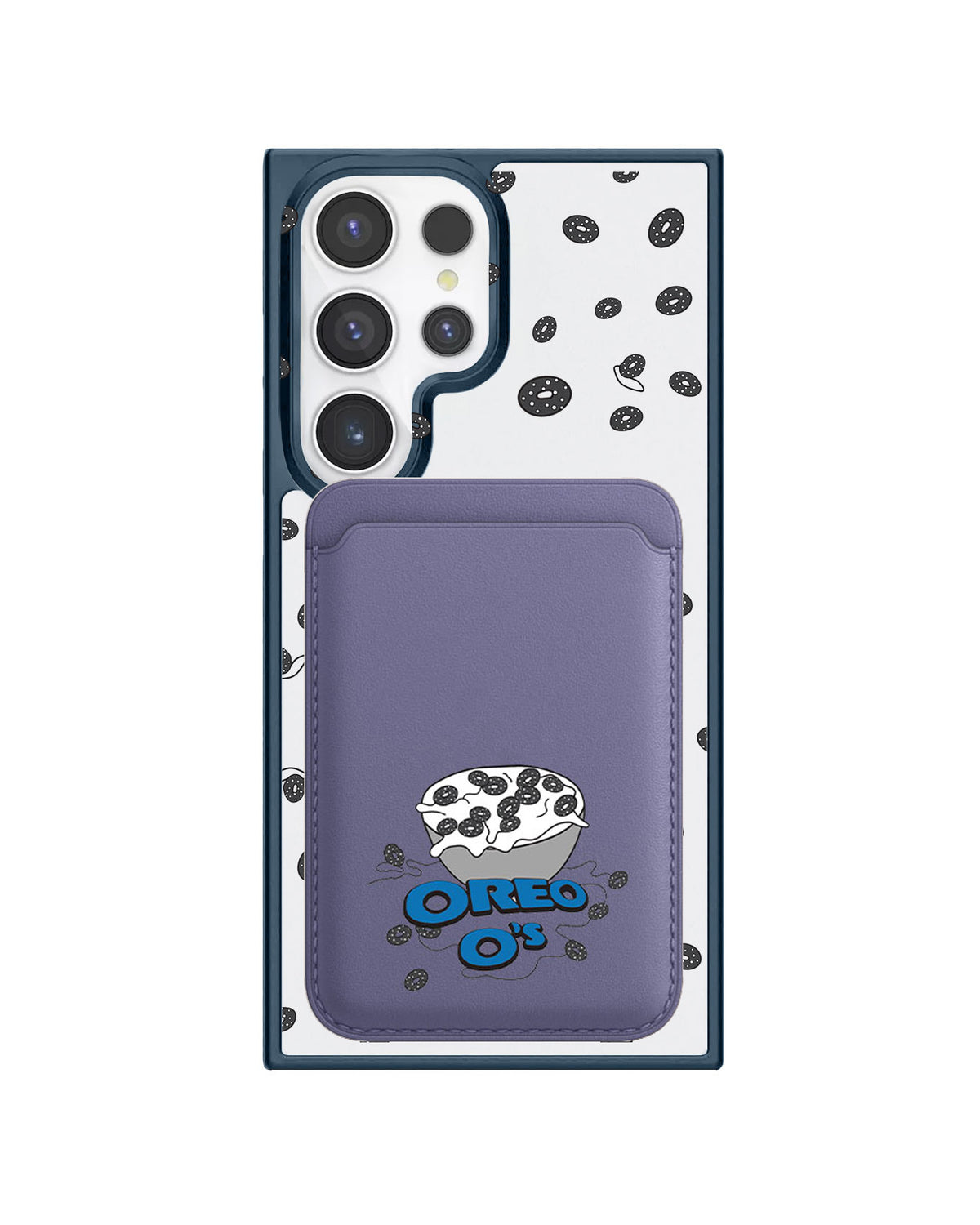 Android Magnetic Wallet Case - Oreo