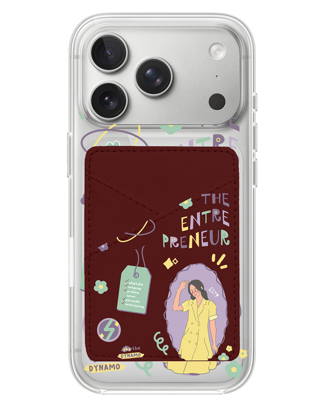 iPhone Phone Wallet Case - ESTP