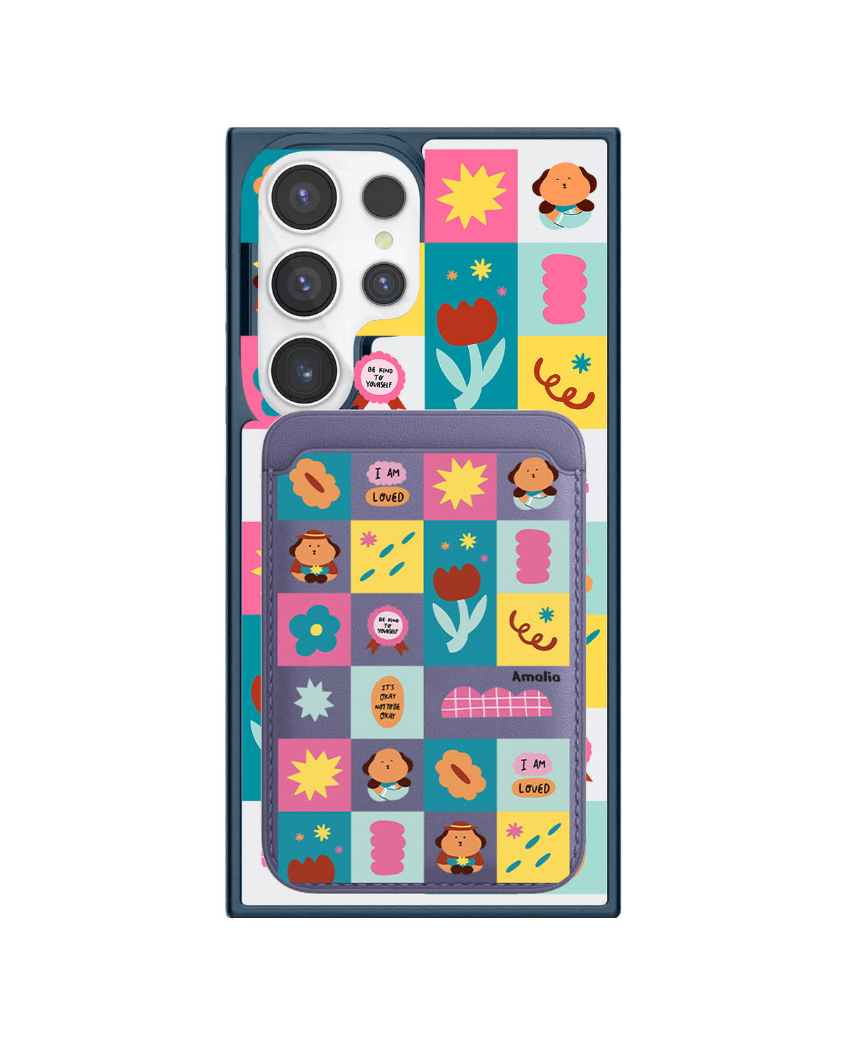 Android Magnetic Wallet Case - Selflove Cubicle