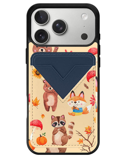 iPhone Avant Wallet Case - Autumn Animals