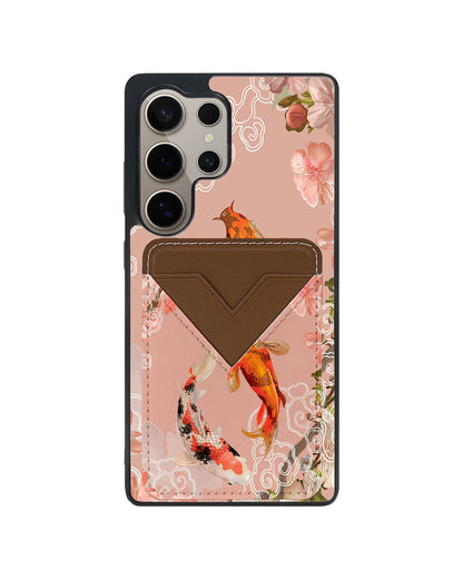 Android Avant Wallet Case - Oil Painting Koi