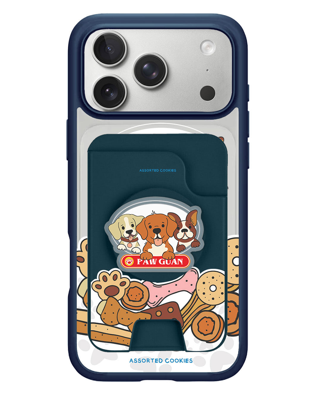 iPhone Magpop Wallet - Pawguan Dog