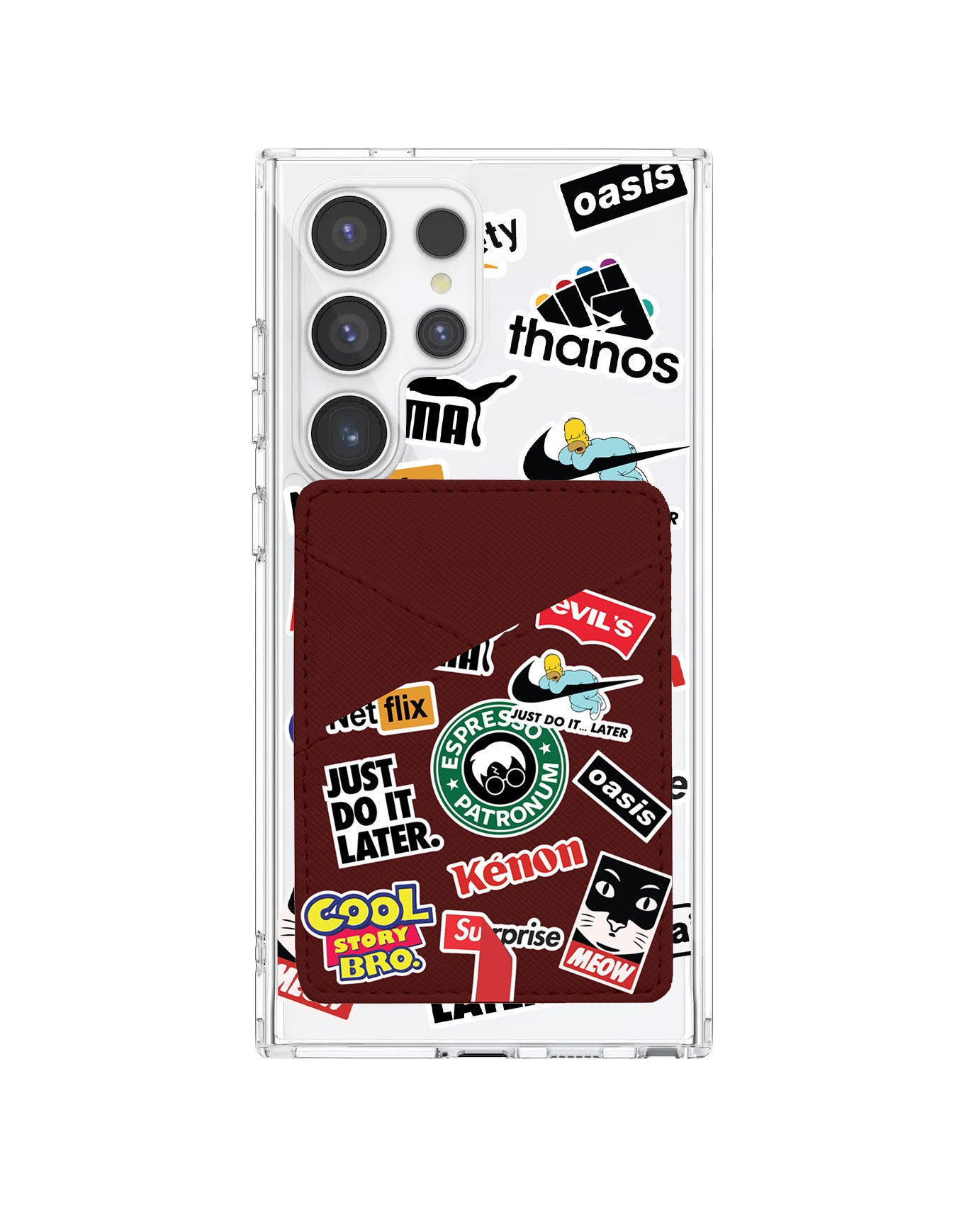 Android Phone Wallet Case - Brand Parody 1.0