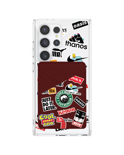 Android Phone Wallet Case - Brand Parody 1.0