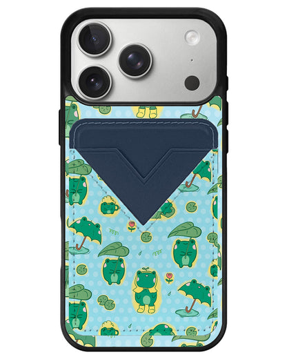 iPhone Avant Wallet Case - Happy Rain