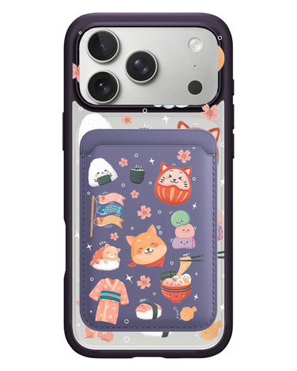 iPhone Magnetic Wallet Case - Japan