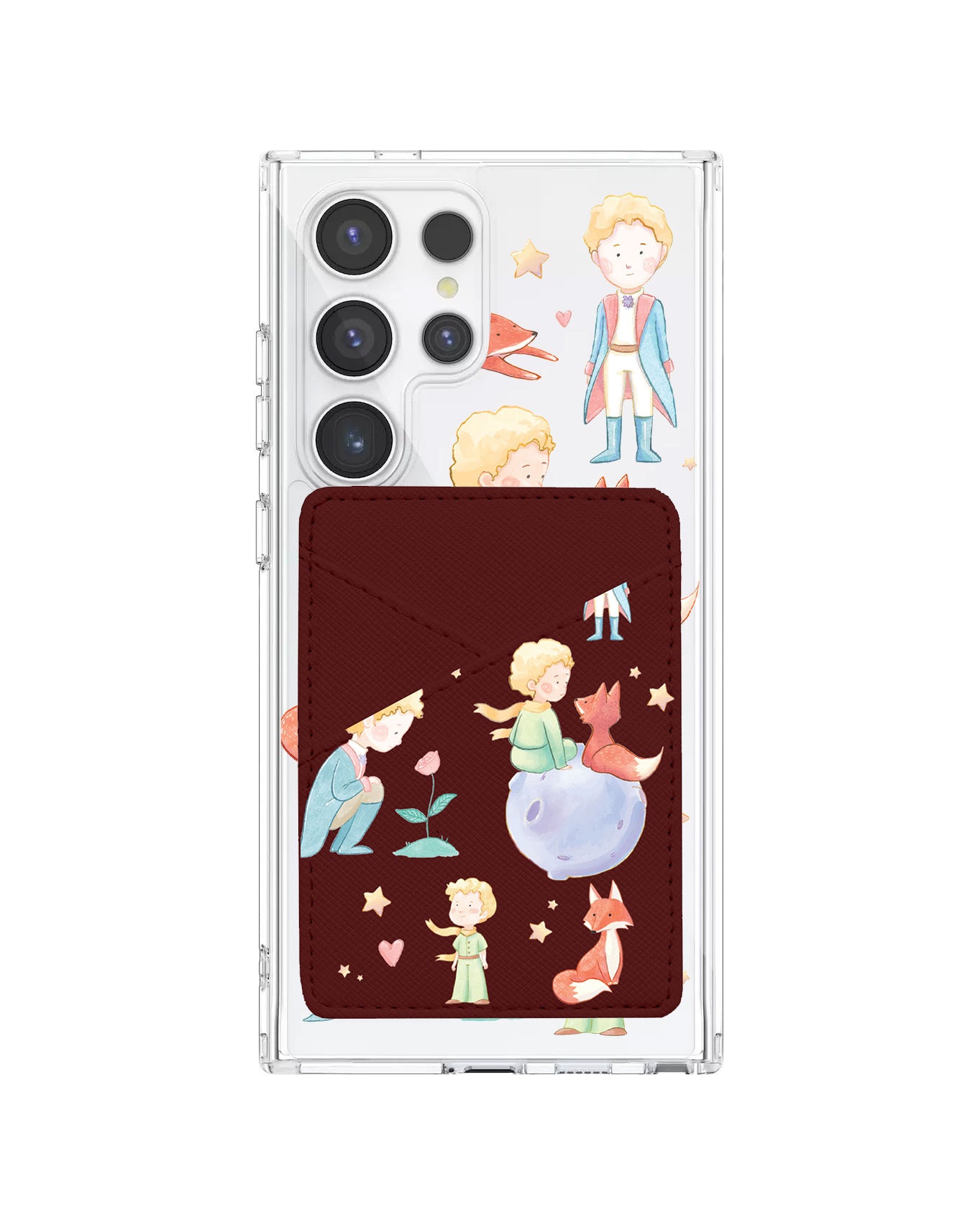 Android Phone Wallet Case - Little Prince & Fox