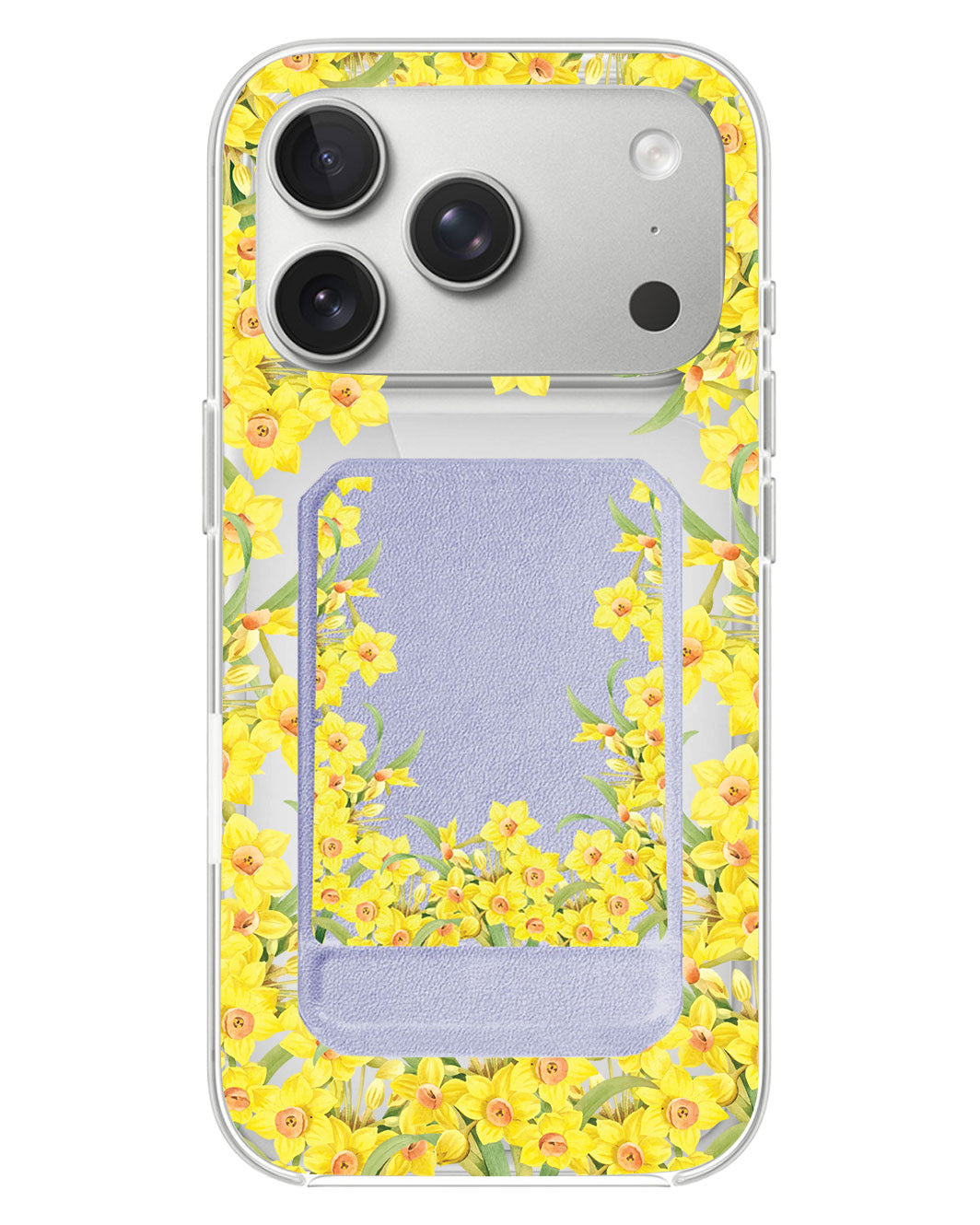 iPhone Magnetic Multifold Wallet - March Daffodil