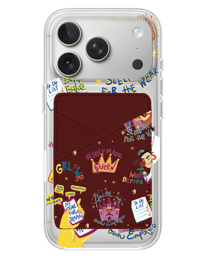 iPhone Phone Wallet Case - Ambitch 2.0