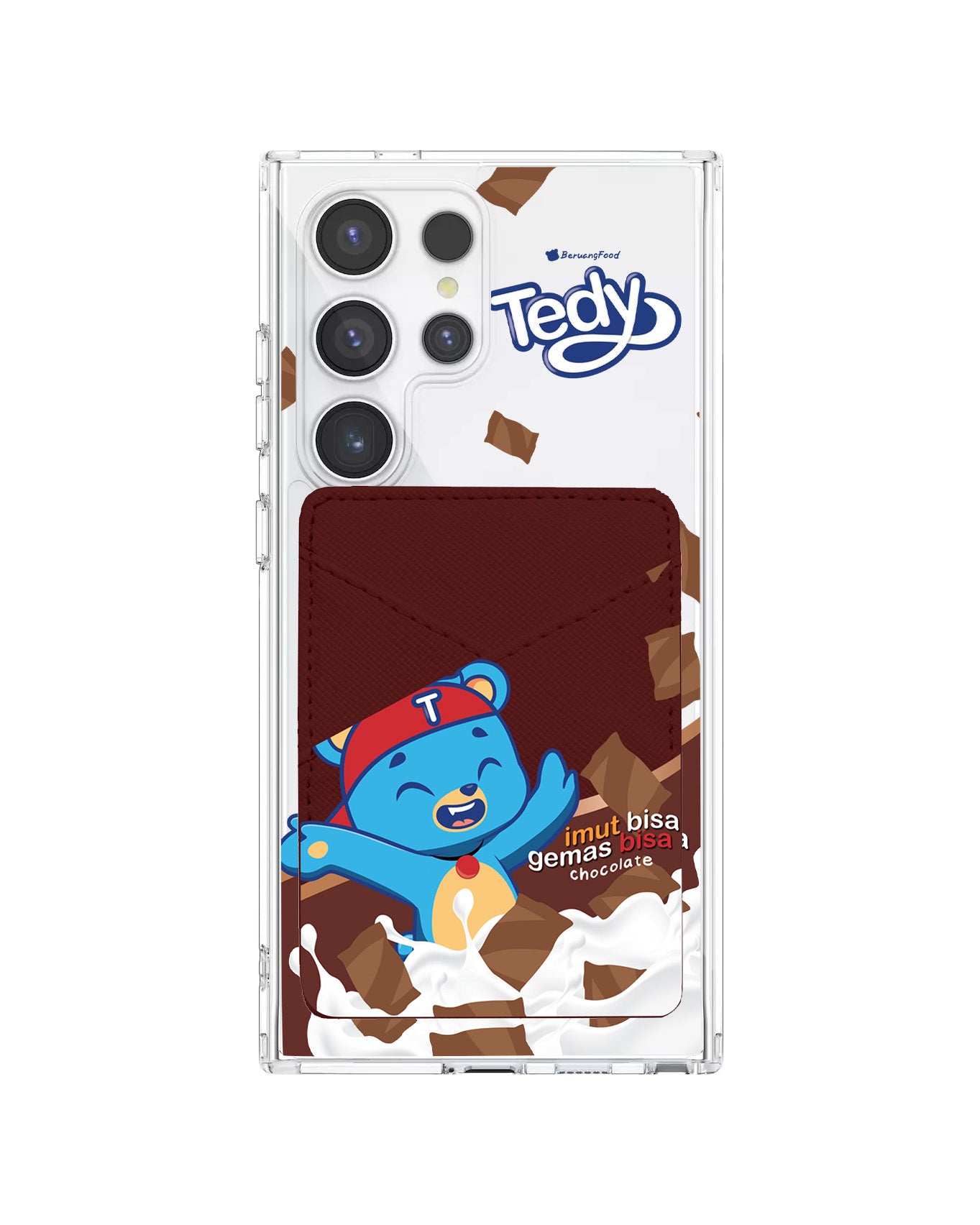 Android Phone Wallet Case - Tedy