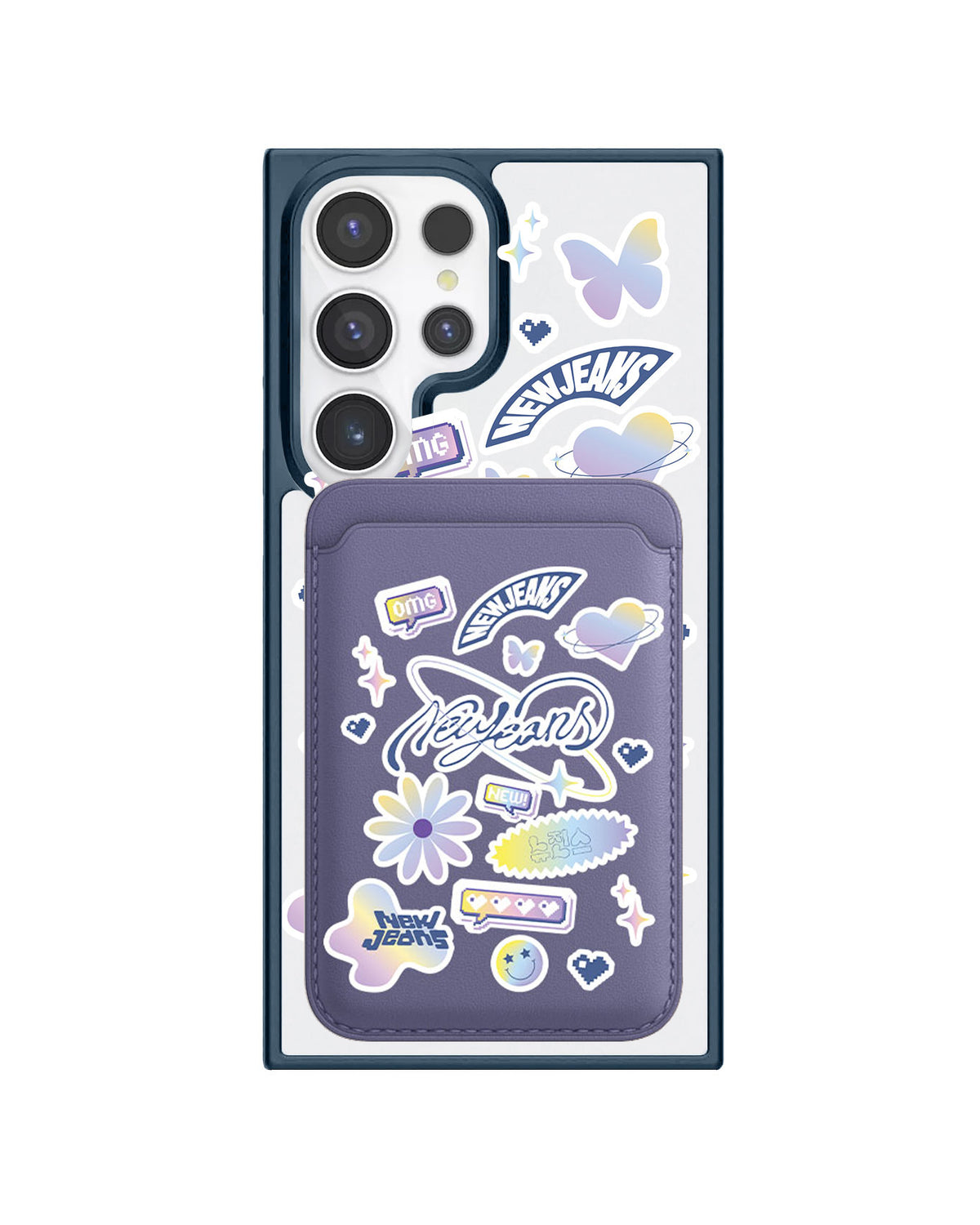 Android Magnetic Wallet Case - NewJeans OMG 2.0
