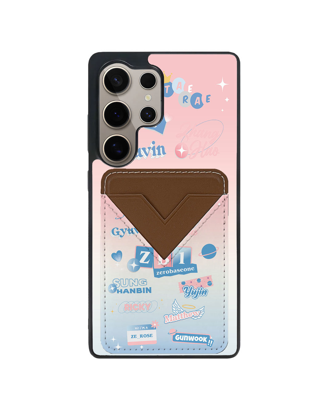 Android Avant Wallet Case - Zerobaseone Members