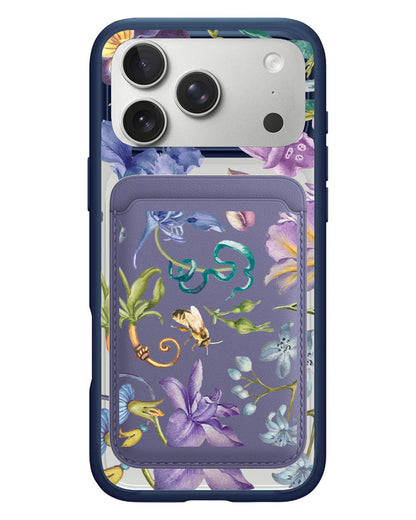 iPhone Magnetic Wallet Case - Violetta
