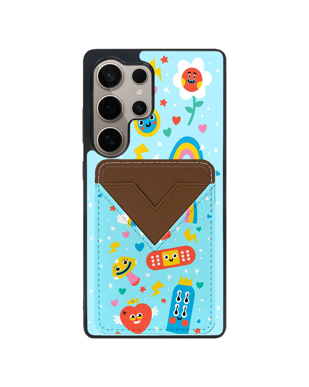 Android Avant Wallet Case - Red Club
