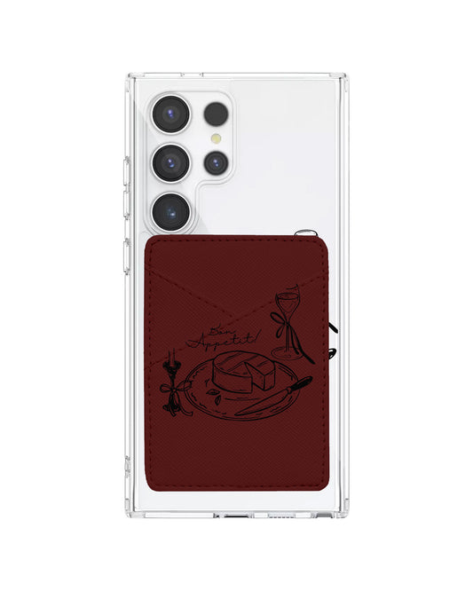 Android Phone Wallet Case - Bon Appetit