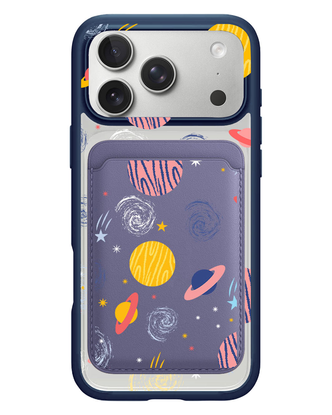 iPhone Magnetic Wallet Case - Planetarium 2.0