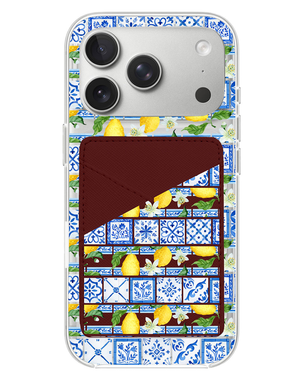 iPhone Phone Wallet Case - Majolica Firenze